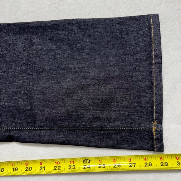 MOS MOSH Women's Stretch Straight Leg 5-Pocket Mid Rise Blue Denim Jeans Size 32 - Picture 10 of 11